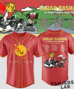 Isaiah Rashad Lil Sunny’s Awful Road Trip Tour Limited Jersey