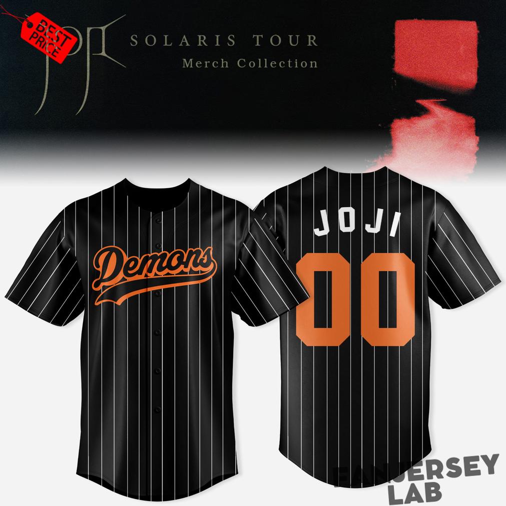 JOJI Solaris Tour 2026 Special Baseball Jersey JOJI Solaris Tour 2026 Special Baseball Jersey