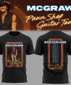 Tim McGraw Pawn Shop Guitar Tour 2026 At Bethel, NY T-Shirt v5