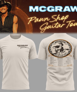 Tim McGraw Pawn Shop Guitar Tour 2026 At Bethel, NY T-Shirt v4
