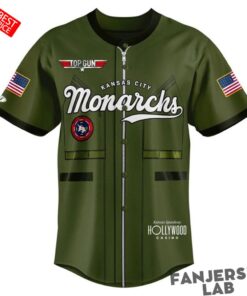 Kansas City Monarchs 2026 Top Gun Custom Baseball Jersey
