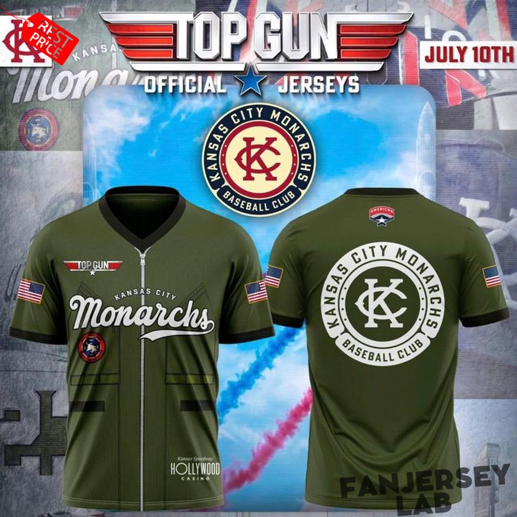 Kansas City Monarchs 2026 Top Gun Special Football Jersey Kansas City Monarchs 2026 Top Gun Special Football Jersey