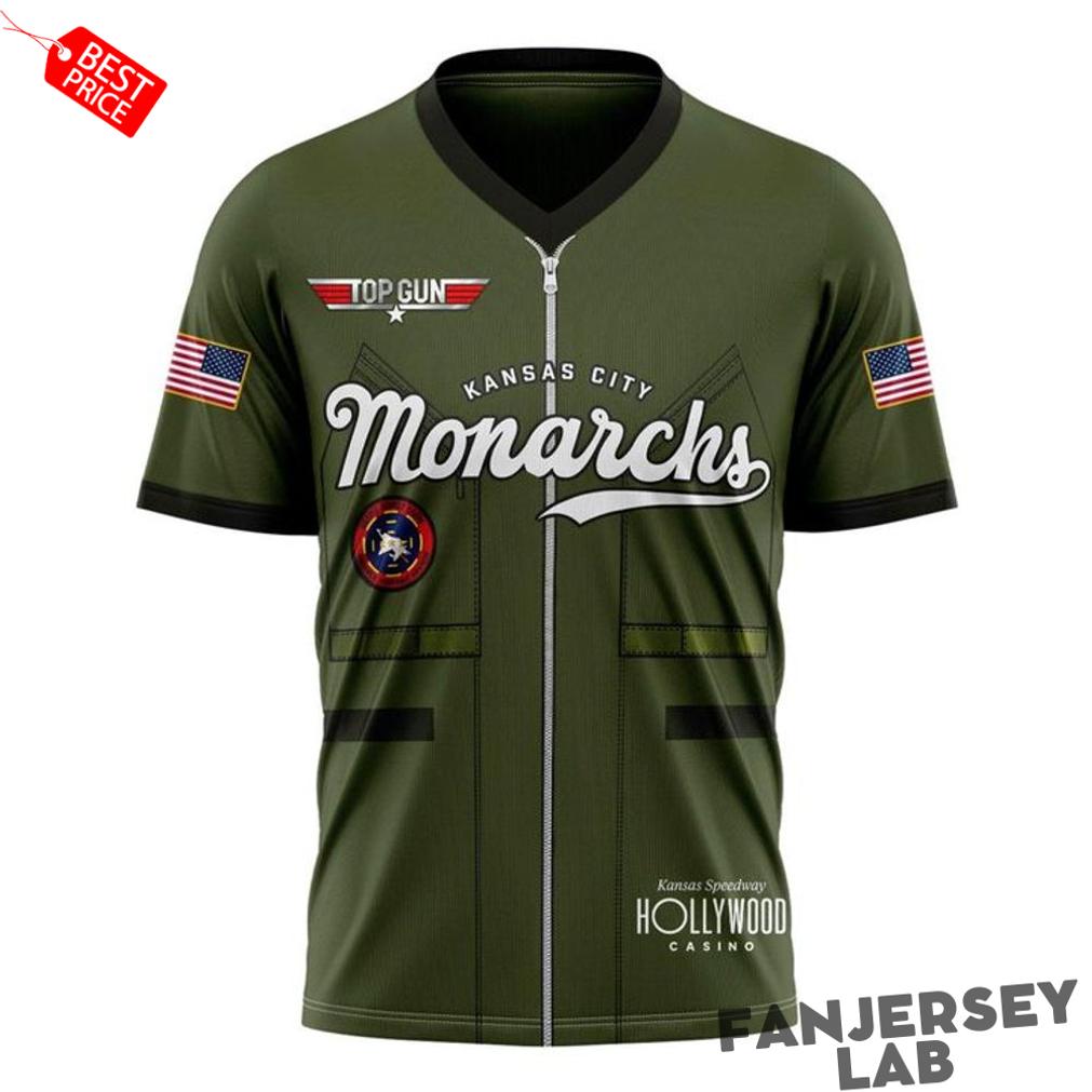 Kansas City Monarchs 2026 Top Gun Special Football Jersey Kansas City Monarchs 2026 Top Gun Special Football Jersey
