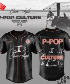 Karan Aujla PPop Culture World Tour Baseball Jersey