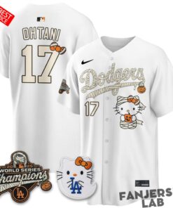 LA Dodgers x Hello Kity Halloween 2026 Custom Jersey LA Dodgers x Hello Kity Halloween 2026 Custom Jersey