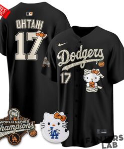 LA Dodgers x Hello Kity Halloween 2026 Custom Jersey