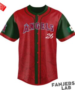 Los Angeles Angels 2026 Mexican Heritage Special Baseball Jersey