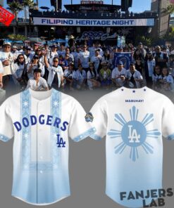 Los Angeles Dodgers Filipino Heritage Night 2026 Baseball Jersey
