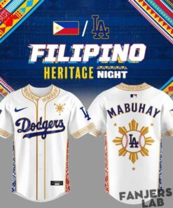 Los Angeles Dodgers Filipino Heritage Night Limited Baseball Jersey