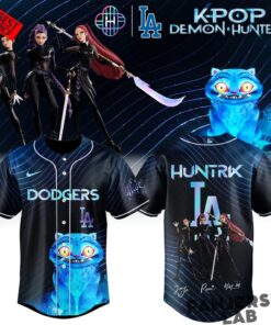 Los Angeles Dodgers KPop Demon Hunters 2026 Baseball Jersey