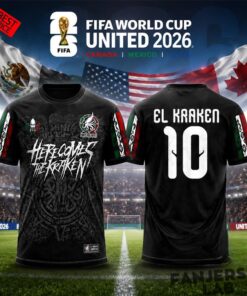 Mexico Here Comes The Kraken El Kraken 10 Soccer Jersey