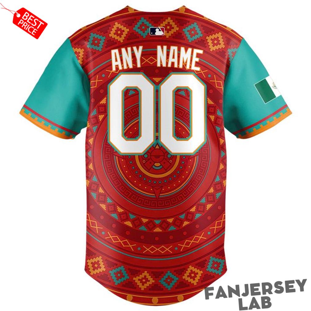 Miami Marlins 2026 Mexican Heritage Limited Premium Jersey Miami Marlins 2026 Mexican Heritage Limited Premium Jersey