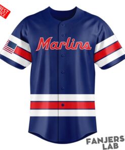Miami Marlins 250th USA Celebration Jersey Limited Edition