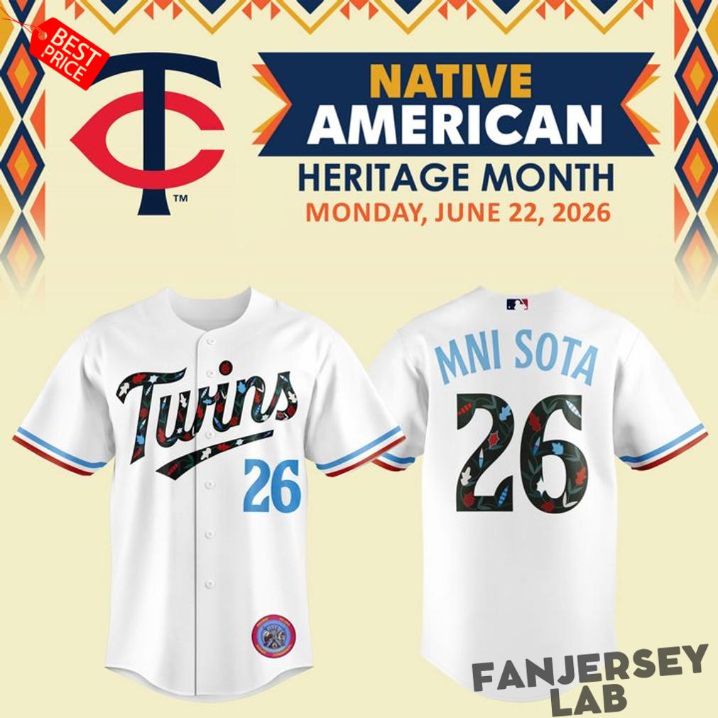 Minnesota Twins 2026 Native American Heritage Night Baseball Jersey Minnesota Twins 2026 Native American Heritage Night Baseball Jersey