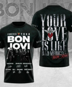 Bon Jovi – Forever Tour 2026 Limited T-Shirt v5