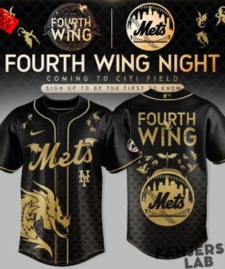 New York Mets x Fourth Wing Night 2026 Edition Jersey