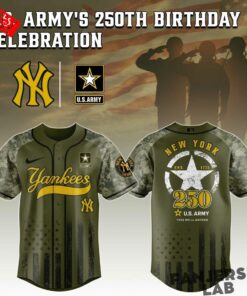 New York Yankees MLB x 250 US ARMY Baseball Jersey