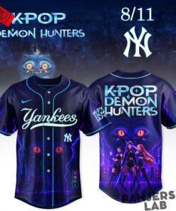 New York Yankees x K-Pop Demon Hunters Night 2026 Baseball Jersey