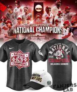 Oklahoma Sooners 2026 NCAA Baseball National Champions Jersey Oklahoma Sooners 2026 NCAA Baseball National Champions Jersey