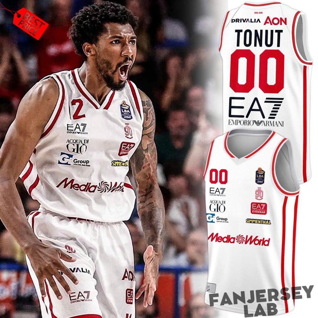 Olimpia Milano 2026 Red Basketball Jersey Olimpia Milano 2026 Red Basketball Jersey