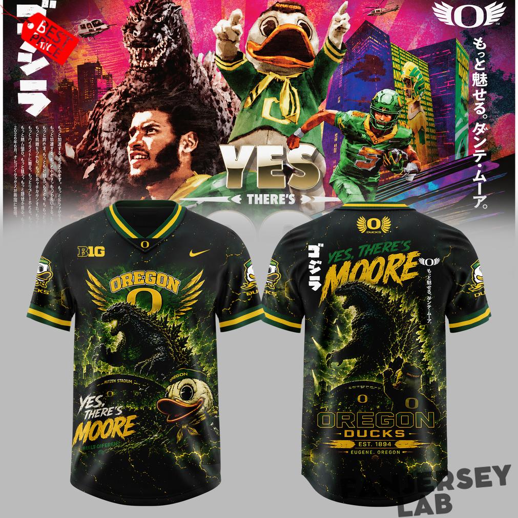 Oregon Ducks x Godzilla Edition Football Jersey Oregon Ducks x Godzilla Edition Football Jersey