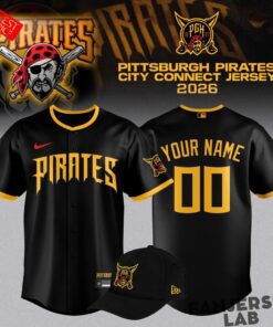 Pittsburgh Pirates 2026 City Connect Limited Custom Baseball Jersey