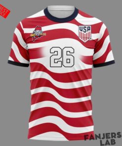 Portland Sea Dogs x Team USA World Cup 2026 Soccer Jersey