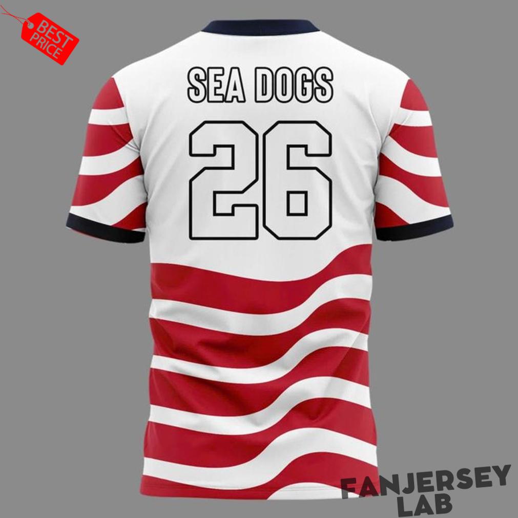 Portland Sea Dogs x Team USA World Cup 2026 Soccer Jersey Portland Sea Dogs x Team USA World Cup 2026 Soccer Jersey