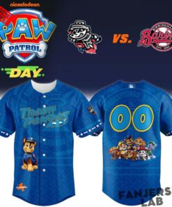 Rocket City Trash Pandas 2026 Paw Patrol Adventure Day Baseball Jersey Rocket City Trash Pandas 2026 Paw Patrol Adventure Day Baseball Jersey