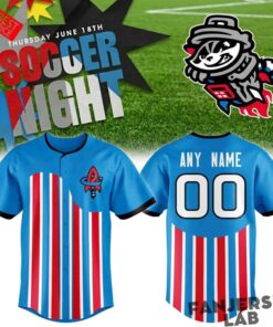 Rocket City Trash Pandas 2026 Soccer Night Jersey Rocket City Trash Pandas 2026 Soccer Night Jersey