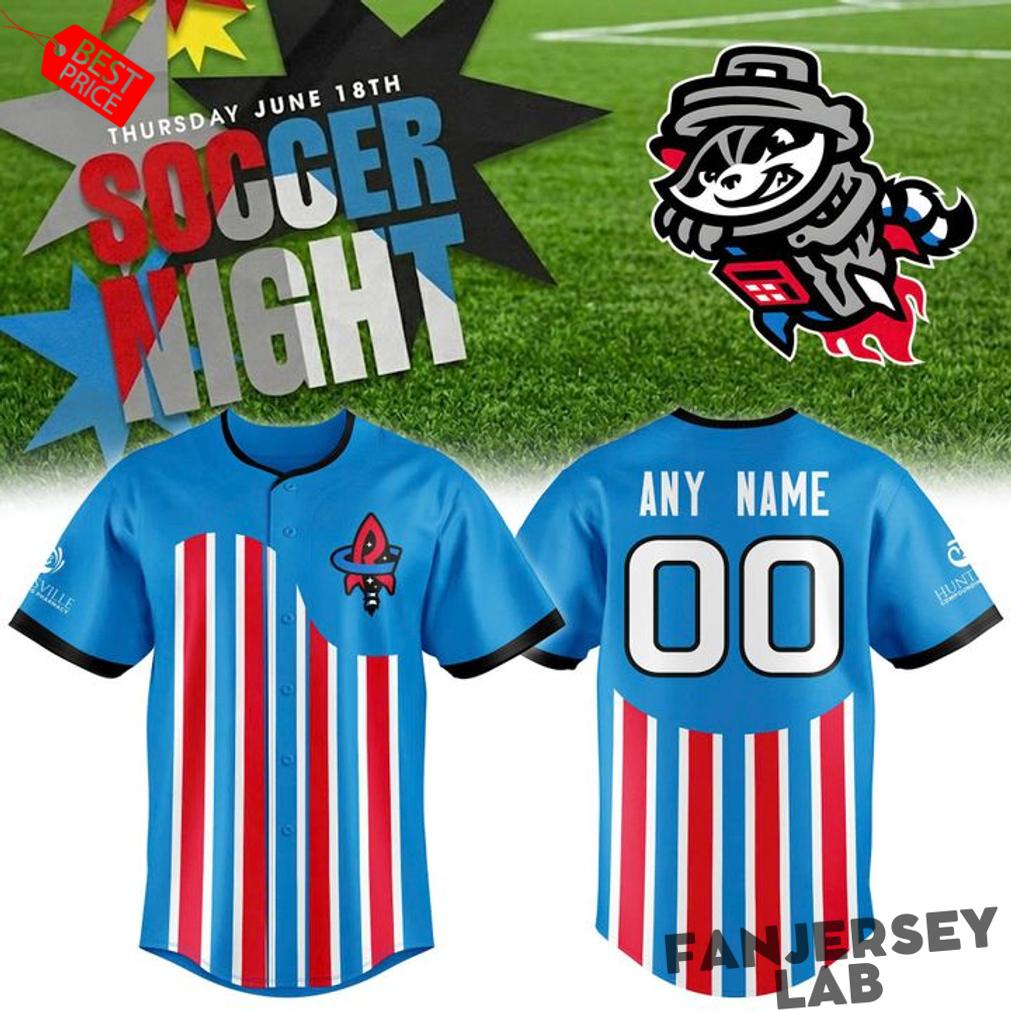 Rocket City Trash Pandas 2026 Soccer Night Jersey Rocket City Trash Pandas 2026 Soccer Night Jersey