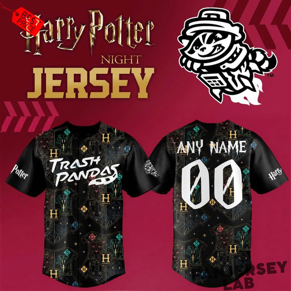 Rocket City Trash Pandas Harry Potter Night 2026 Baseball Jersey Rocket City Trash Pandas Harry Potter Night 2026 Baseball Jersey