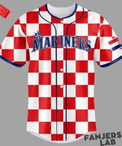 Seattle Mariners Croatian Heritage Day 2026 Baseball Jersey