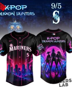 Seattle Mariners x K-Pop Demon Hunters Night 2026 Jersey