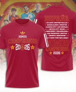 Spain World Cup Champions 2026 Limited Edition Shirt v3