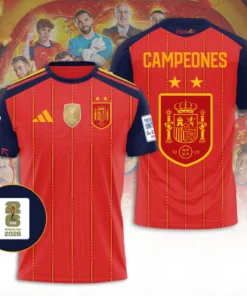 Spain World Cup Champions 2026 Limited Edition Shirt v2
