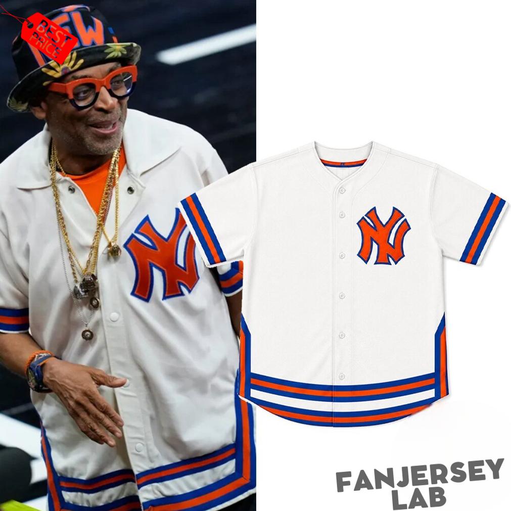 Spike Lee 2026 NBA Finals Knicks Vs Spurs Jersey Spike Lee 2026 NBA Finals Knicks Vs Spurs Jersey