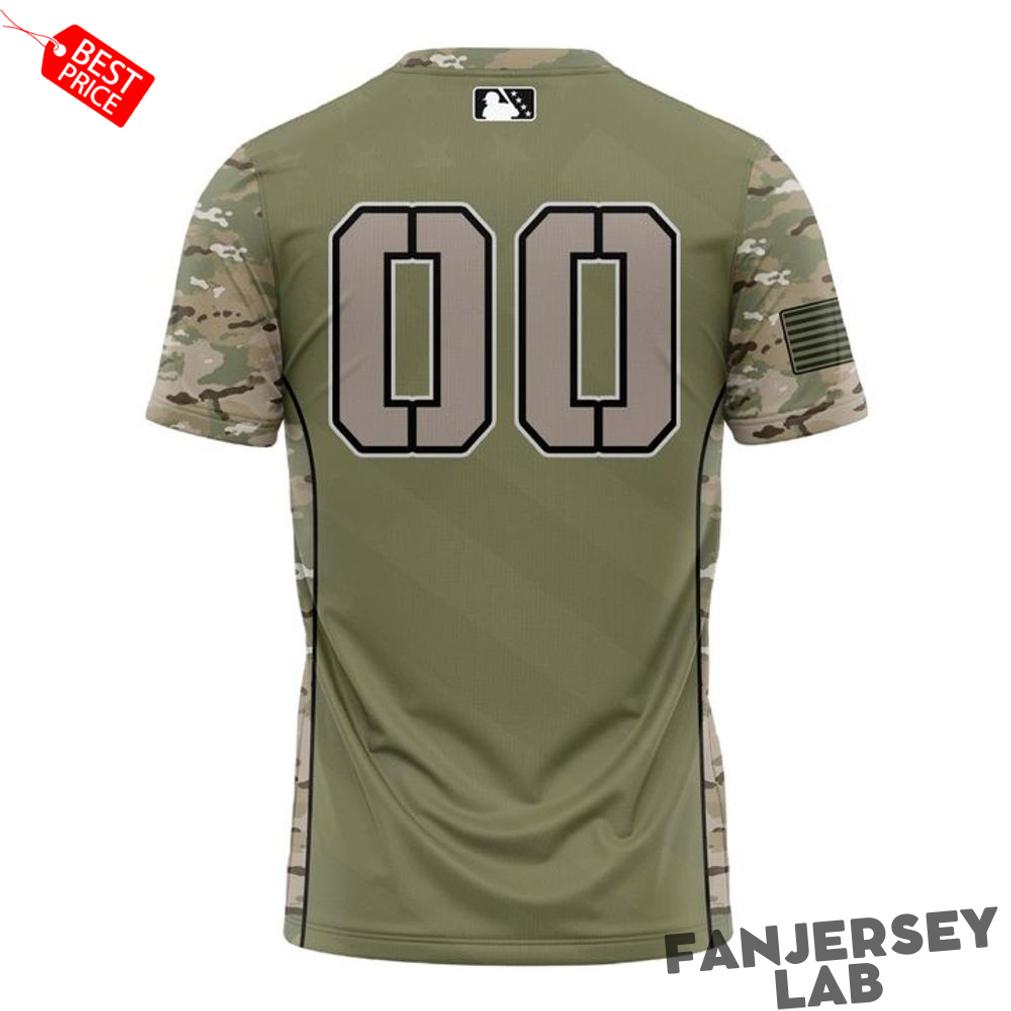 Springfield Cardinals 2026 Military Appreciation Night Camo Custom Jersey Springfield Cardinals 2026 Military Appreciation Night Camo Custom Jersey