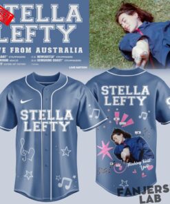 Stella Lefty Live From Australia Tour 2026 Baseball Jersey