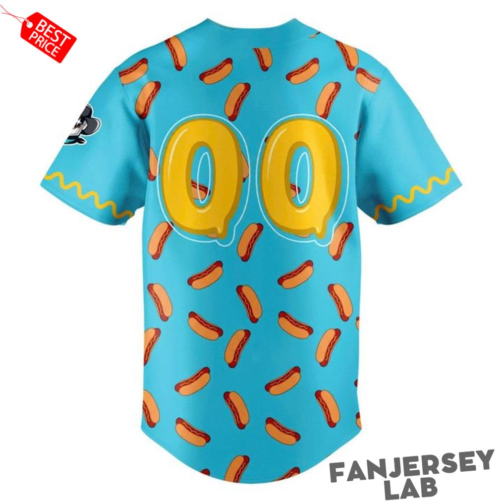 Sugar Land Space Cowboys 2026 Hot Dog Baseball Jersey Sugar Land Space Cowboys 2026 Hot Dog Baseball Jersey