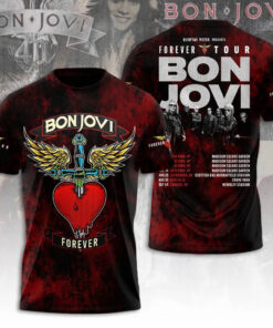 Bon Jovi – Forever Tour 2026 Limited T-Shirt v4