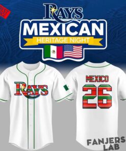 Tampa Bay Rays 2026 Mexican Heritage Special Baseball Jersey Tampa Bay Rays 2026 Mexican Heritage Special Baseball Jersey