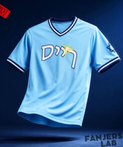 Tampa Bay Rays Jewish Celebration Baseball Jersey