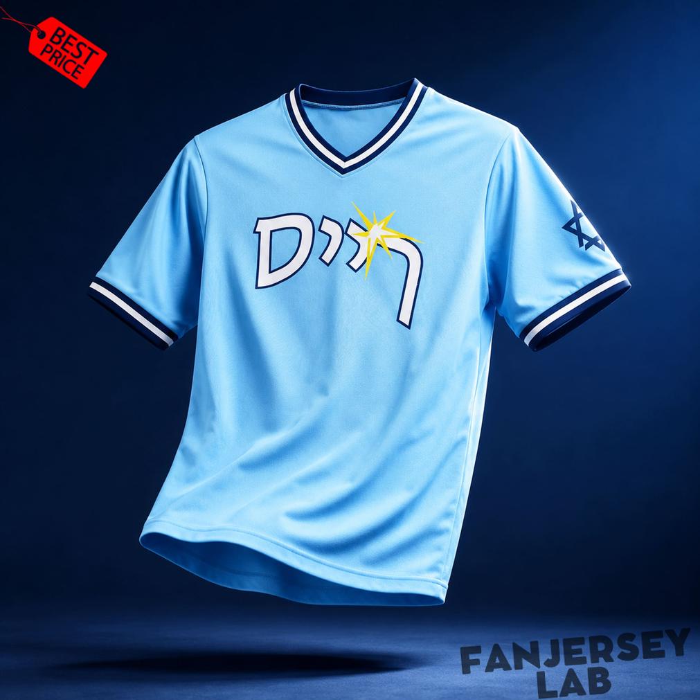 Tampa Bay Rays Jewish Celebration Baseball Jersey Tampa Bay Rays Jewish Celebration Baseball Jersey