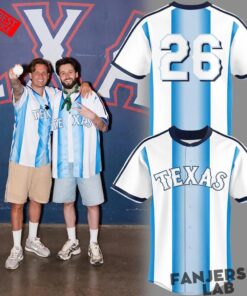 Texas Rangers x Selección Argentina Jersey