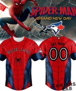 Toronto Blue Jays x Spider-Man Brand New Day 2026 Baseball Jersey Toronto Blue Jays x Spider-Man Brand New Day 2026 Baseball Jersey