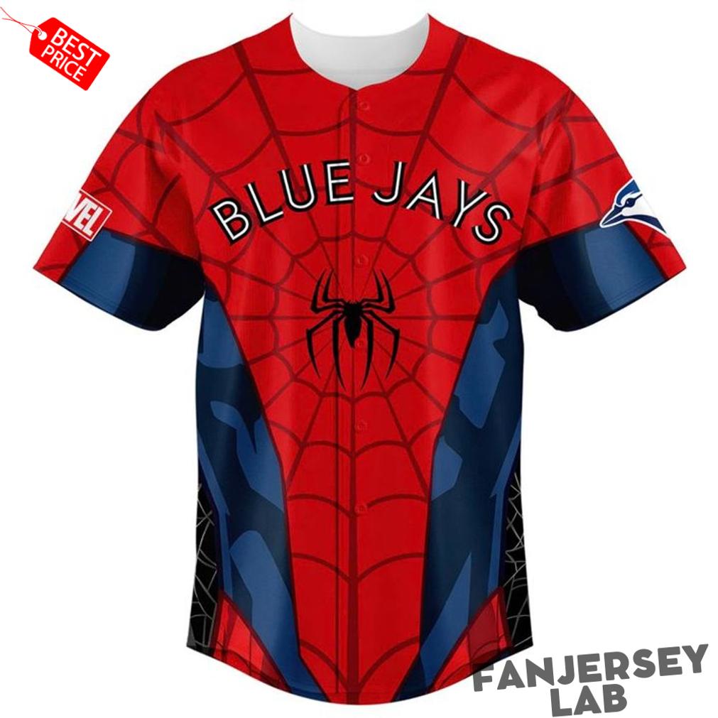 Toronto Blue Jays x Spider-Man Brand New Day 2026 Baseball Jersey Toronto Blue Jays x Spider-Man Brand New Day 2026 Baseball Jersey