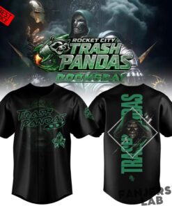 Rocket City Trash Pandas x Avengers Doomsday Baseball Jersey