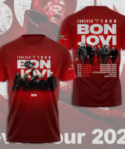 Bon Jovi – Forever Tour 2026 Limited T-Shirt v13