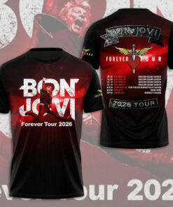 Bon Jovi – Forever Tour 2026 Limited T-Shirt v12